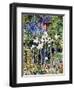 A Flower Garden, 1893-Childe Hassam-Framed Giclee Print