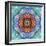 A Flower Mandala, Photographic Layer Work from a Painting-Alaya Gadeh-Framed Photographic Print