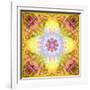 A Flower Mandala, Photographic Layer Work from Flowers-Alaya Gadeh-Framed Photographic Print