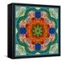 A Flower Mandala-Alaya Gadeh-Framed Stretched Canvas