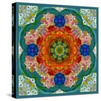 A Flower Mandala-Alaya Gadeh-Stretched Canvas
