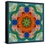 A Flower Mandala-Alaya Gadeh-Framed Stretched Canvas