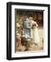 A Flower Market; Au Marche Aux Fleurs-Victor Gabriel Gilbert-Framed Giclee Print