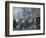 A Flower Market, Hojbroplads, Copenhagen-Paul Fischer-Framed Premium Giclee Print