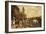 A Flower Market on the Seine-Checa y Sanz Ulpiano-Framed Giclee Print