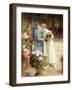 A Flower Market-Victor Gabriel Gilbert-Framed Giclee Print