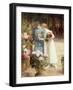 A Flower Market-Victor Gabriel Gilbert-Framed Giclee Print