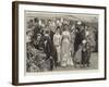 A Flower Show at the Royal Botanic Society's Gardens, Regent's Park-Alfred Edward Emslie-Framed Giclee Print