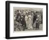 A Flower Show at the Royal Botanic Society's Gardens, Regent's Park-Alfred Edward Emslie-Framed Giclee Print