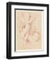 A Flying Putto-Edme Bouchardon-Framed Giclee Print