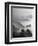 A Foggy Day on the Oregon Coast Just South of Cannon Beach.-Bennett Barthelemy-Framed Photographic Print