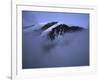 A Foggy Look at Mountain Summit, Kilimanjaro-Michael Brown-Framed Photographic Print