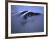 A Foggy Look at Mountain Summit, Kilimanjaro-Michael Brown-Framed Photographic Print