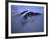 A Foggy Look at Mountain Summit, Kilimanjaro-Michael Brown-Framed Photographic Print