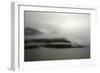 A Foggy Mist Layers the Mountains of Resurrection Bay in Alaska-Sheila Haddad-Framed Photographic Print