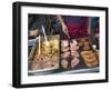 A Food Stand in Hackescher Markt.-Jon Hicks-Framed Photographic Print