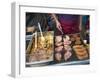 A Food Stand in Hackescher Markt.-Jon Hicks-Framed Photographic Print