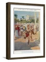 A Foot Race at the Olympian Games, Ancient Greece-Archibald Webb-Framed Giclee Print