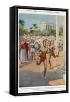 A Foot Race at the Olympian Games, Ancient Greece-Archibald Webb-Framed Stretched Canvas