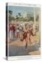 A Foot Race at the Olympian Games, Ancient Greece-Archibald Webb-Stretched Canvas