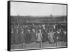 'A Football Match at Manchester', c1896-R Banks-Framed Stretched Canvas