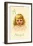 A for Abigail-Ida Waugh-Framed Art Print