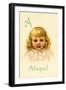 A for Abigail-Ida Waugh-Framed Art Print