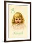 A for Abigail-Ida Waugh-Framed Art Print