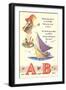 A for Acorn, B for Boat-null-Framed Art Print