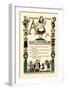 A for Alice in Wonderland-Tony Sarge-Framed Art Print