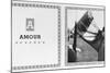A for Amour', from the Alphabet of Marshal Petain-null-Mounted Photographic Print