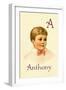 A for Anthony-Ida Waugh-Framed Art Print