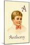 A for Anthony-Ida Waugh-Mounted Art Print