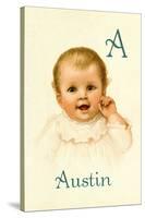 A for Austin-Ida Waugh-Stretched Canvas