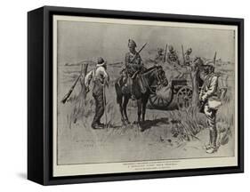A Foraging Party Near Pretoria-Charles Edwin Fripp-Framed Stretched Canvas