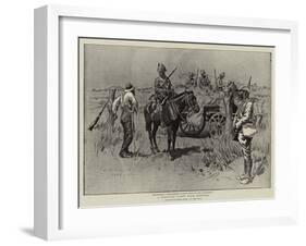 A Foraging Party Near Pretoria-Charles Edwin Fripp-Framed Giclee Print