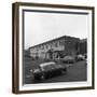 A Ford Anglia Outside Asda (Queens) Supermarket, Rotherham, South Yorkshire, 1969-Michael Walters-Framed Premium Photographic Print