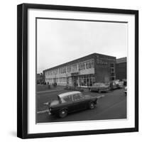 A Ford Anglia Outside Asda (Queens) Supermarket, Rotherham, South Yorkshire, 1969-Michael Walters-Framed Photographic Print