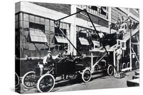 A Ford Motor Company Assembly Line, 1913-null-Stretched Canvas