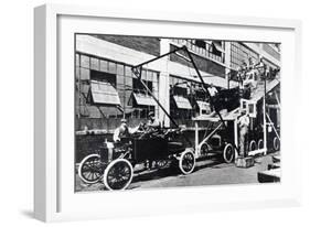 A Ford Motor Company Assembly Line, 1913-null-Framed Photographic Print