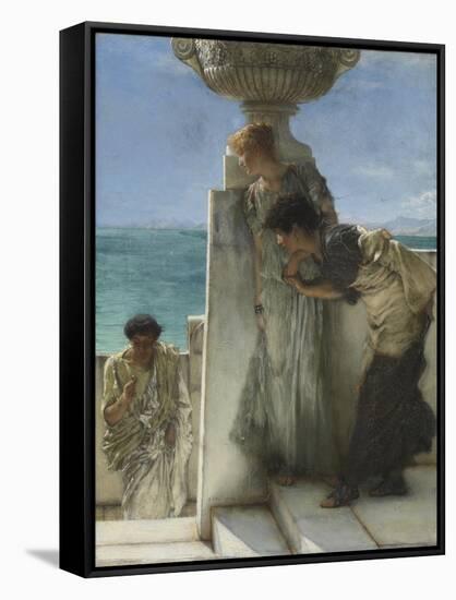 A Foregone Conclusion-Lawrence Alma-Tadema-Framed Stretched Canvas