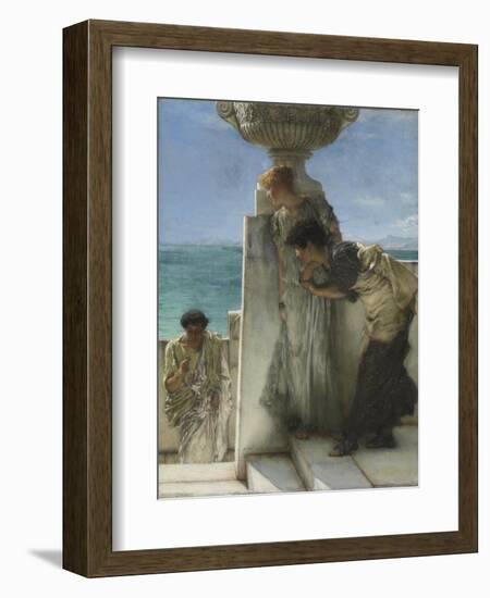 A Foregone Conclusion-Lawrence Alma-Tadema-Framed Giclee Print