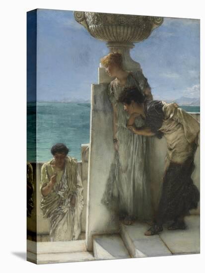 A Foregone Conclusion-Lawrence Alma-Tadema-Stretched Canvas