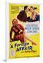 A Foreign Affair, Marlene Dietrich, John Lund, Jean Arthur, 1948-null-Framed Art Print