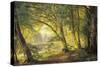 A Forest Glade-Carl Frederic Aagaard-Stretched Canvas