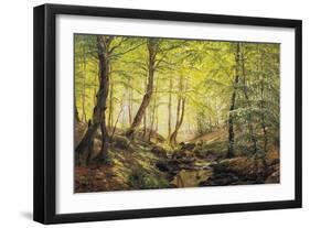 A Forest Glade-Johannes Boesen-Framed Giclee Print