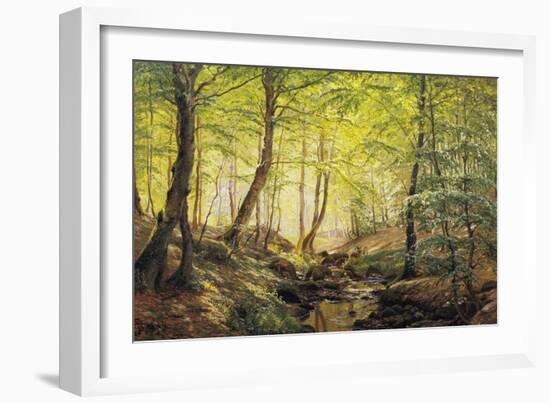 A Forest Glade-Johannes Boesen-Framed Giclee Print