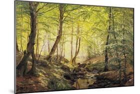 A Forest Glade-Johannes Boesen-Mounted Giclee Print