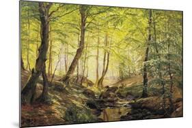 A Forest Glade-Johannes Boesen-Mounted Giclee Print