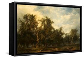A Forest Glade-Frederick Henry Henshaw-Framed Stretched Canvas
